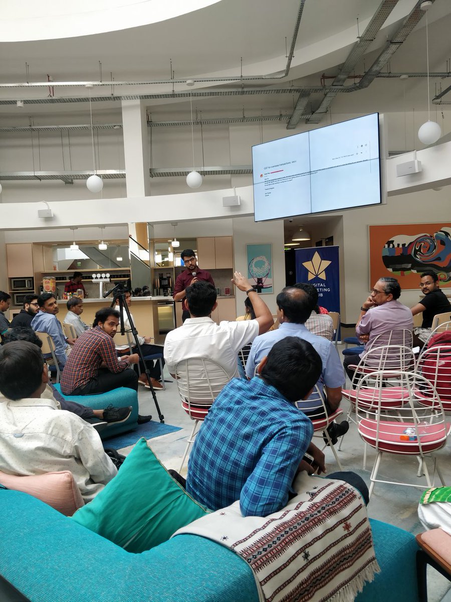 getfingage's tweet photo. We recently conducted our very first workshop on "DIY GST Compliance" for #Freelancers and #DigitalMarketers using Fingage

Here are a few shots from the workshop

#gst #entrepreneur #startups #b2b #freelancing #cashflow https://t.co/17cCeaGP9C