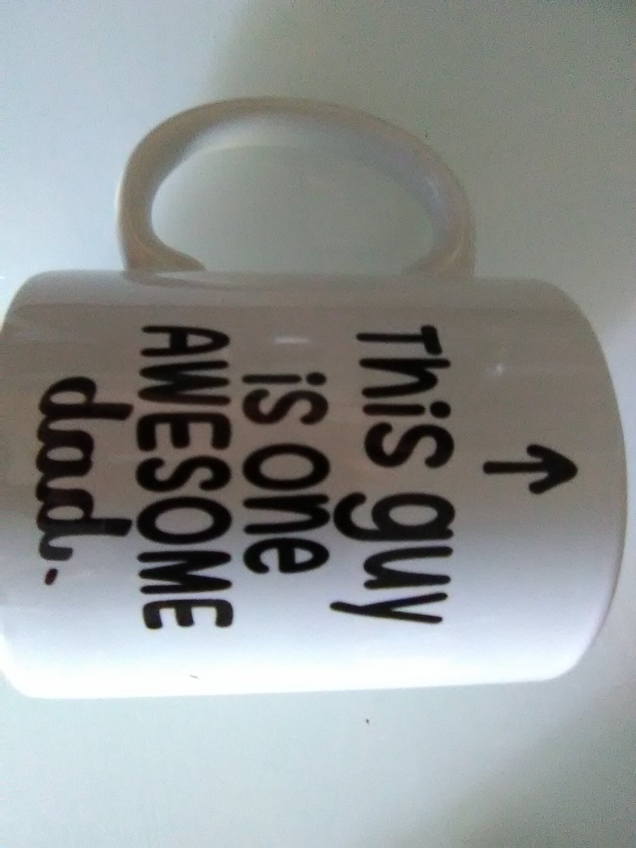 Thasuccessqueen's tweet image. Got my husband a early Father&apos;s day gift; this is just one of many. He totally loves it. #reviewsbyjay #fathersdaygift #freesamplesbymail #gotitatadiscountforreview
#funnymug #funnysarcasticmug #funnycoffeemug #AwesomeDadMug