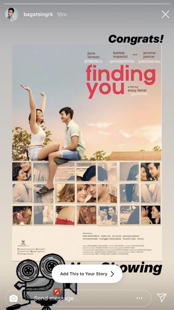 RegalFilms's tweet photo. Supportive friends from the industry! Thank you Carlo Aquino, Direk @jplaxamana, @annecurtissmith and @rkbagatsing ❤️ #FindingYouNowShowing https://t.co/gm25itcDve