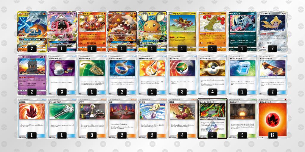 تويتر 情報まとめ ポケカミンv ポケモンカード速報 ポケカ入荷情報も على تويتر ポケモン企業対抗戦 優勝はuuum株式会社 T Co Xhuhhoqpms その中でも９戦9勝のレシリザデッキが公開 ポケカ T Co Q19ukretdn