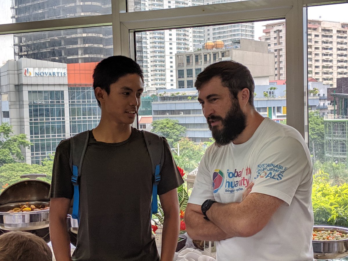 UAAP Season 81 Football Men's Rookie of the Year, <a href="/dlsufootball/">DLSU Football Team</a>'s Shanden Vergara arrives. He's here talking with Football for Humanity founder Chris Thomas to join today's presser.

#FootballForHumanity #Animo