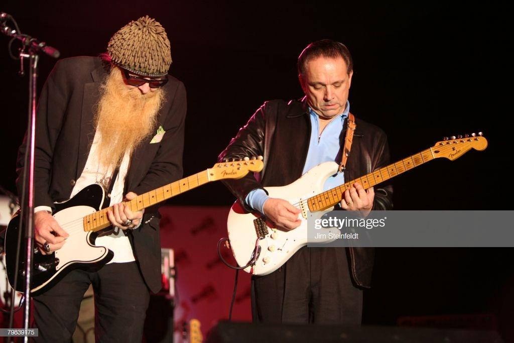 From the same concert. Look at the pants Billy Gibbons is wearing. Barnes photoshopped himself over Gibbons. BTW, can anybody identify who the musician on the right is? I want to track down the original picture that was photoshopped.