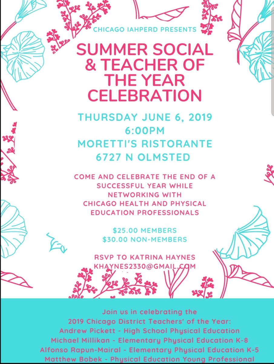 Hope to see all of our #iahperd members there!