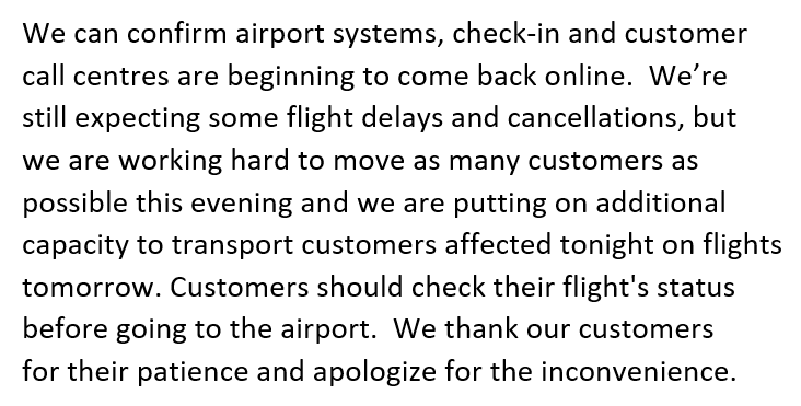 Air Canada tweet media