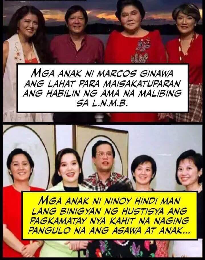JGimoro's tweet photo. @maria47215 @LPSalot @Maharlika__ @pebbleschururut @iamsparky79 @Segsmaiden @sipsipbloom @fpacoy @fredUmayam @Johaines8 @hildaRepaldaCen @itsLJHeart Pag aralan kung bakit nag karoon ng Martial Law, itong si Ettat  nag drama na naman, ang laki naman ng kaibahan ng mga Marcos sa Aquino.
#MarcosParin https://t.co/bSguzoSIJB
