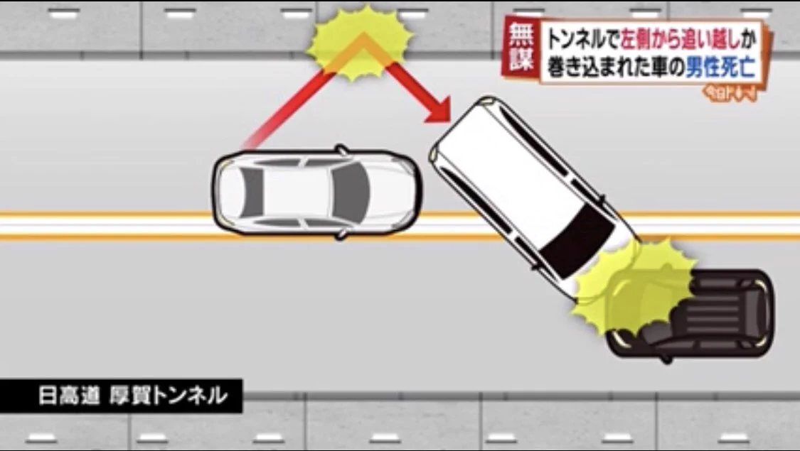 最近の事故は理解できない・・・ワゴン車がキチガイすぎる運転・・・