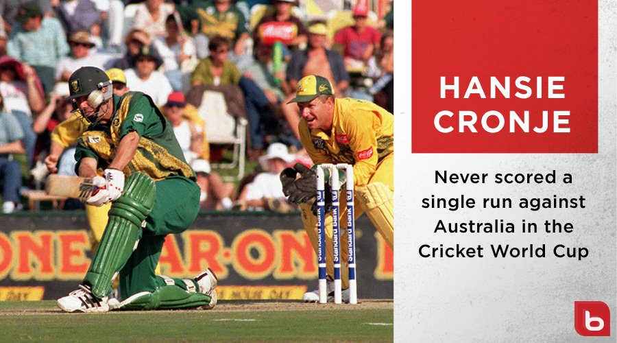 thebodoglife's tweet photo. 3⃣ matches
2⃣ innings
0⃣ runs
The above represents the aggregate of #HansieCronje's performance with the bat against #Australia in the #CricketWorldCup. 🦆
#ICC #ICCWorldCup2019 #ICCWorldCup #CricketWorldCup2019 #cricket #CWC2019 #CWC19Warmup #SLvSA https://t.co/OH3p6tFS0h