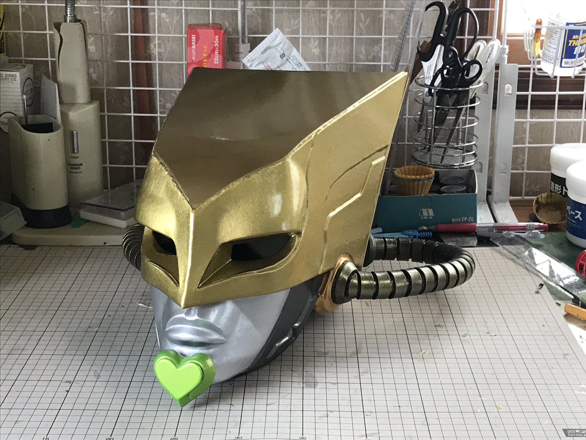 昭和風 ジャック コスプレ用マスク 塗装完成品 ザキオグラフ on X: 