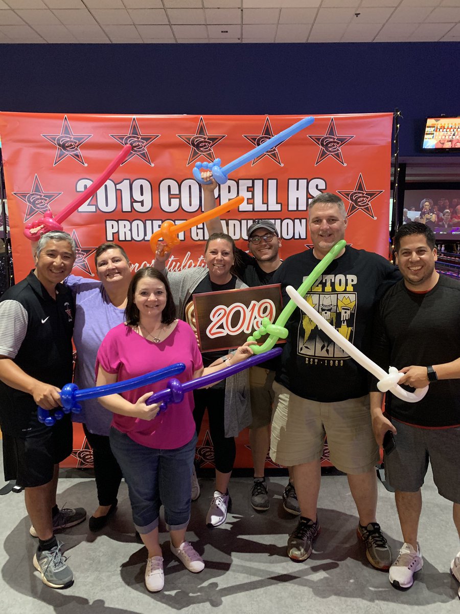 NicoleJund's tweet image. #ProjectGraduation @Coppell2019Grad @CoppellHigh was a success! #CowboysUnite We will miss these kids❤️ and this team!