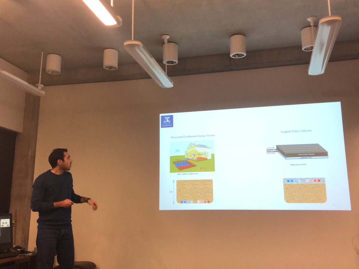 DorisChuang's tweet photo. Using the ground as the resource for a renewable energy! #UniMelbscicomm https://t.co/mxc157Og15