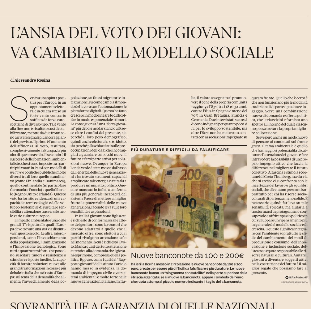 donferri68's tweet photo. Un nuovo modello sociale per i giovani fa da cornice ai temi del lavoro, dell’innovazione e della partecipazione alla vita politica attiva ⁦@EY_Italy⁩ #alleanzaperlavorodelfuturo ⁦@DonatoIacovone⁩ https://t.co/wQYMIR3PWp