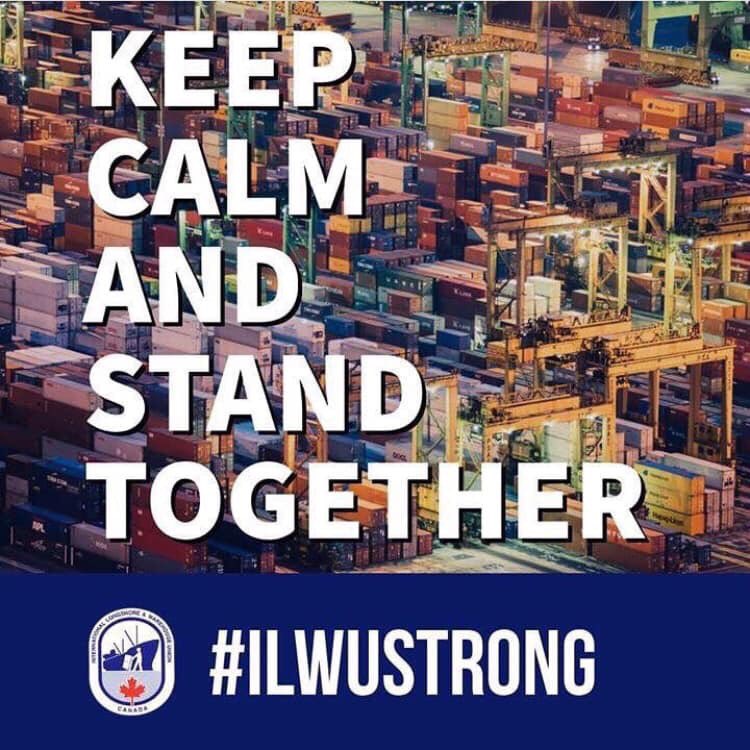 joulenejoulene's tweet photo. @FlyingWithSara #ilwuCanada #ILWUstrong #HumansBeforerobots #ILWU #Solidarity #Workingclass the struggle continues... ⚓️ https://t.co/T72p6zYgsn