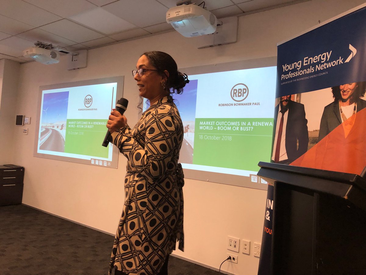 BEC_YEPN's tweet photo. Does it matter for me to play in a market with high renewable penetration and a low price structure? How can investors recoup there investment in such a market? What are new market mechanisms and products to do so? We are listening to Sue Paul @RBPEnergy @WECFELs @BusNZEnergy https://t.co/0hn8GXus0L