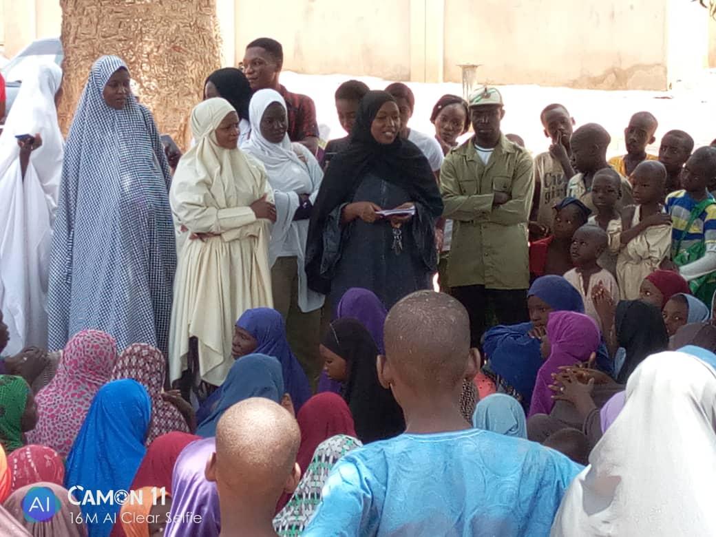 NYSC_SDGsGombe's tweet photo. Sensitizing the women at IDP camp Gombe on menstrual hygiene day...
#goal3
@ossap_sdgs 
@aishat_saraki 
@GombeYouth4gg 
@MHDay28May https://t.co/WGel6jLwvH