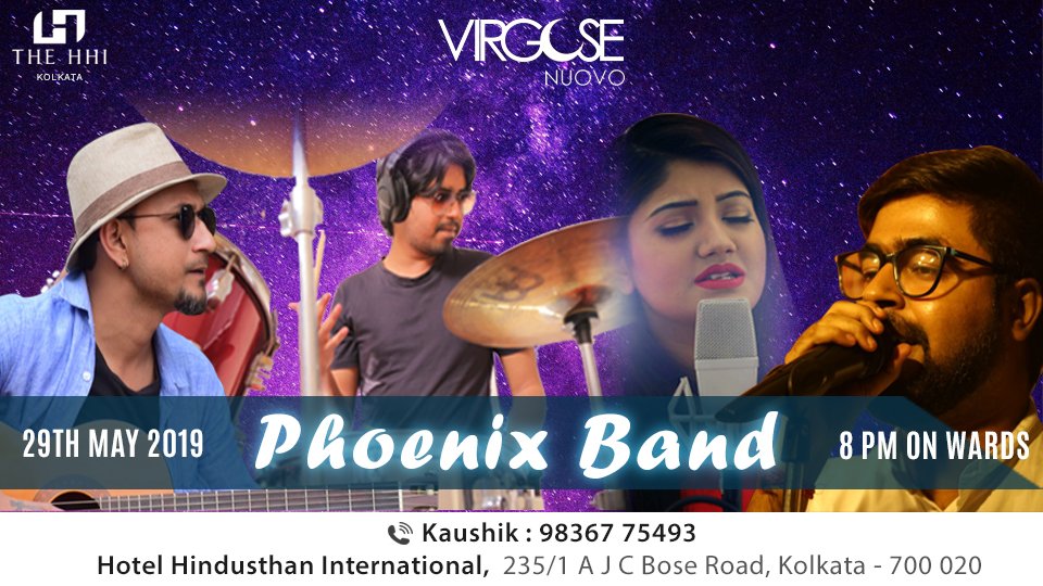 hhihotel's tweet photo. Need a midweek motivation ! Enjoy scintillating live band performance by Phoenix. Drop in at Virgose, HHI Kolkata on 29th May 8 PM onwards.
#Music #Party #Virgose #TheHHIKolkata #MidweekMusicBreak https://t.co/Q0tCN7noUl