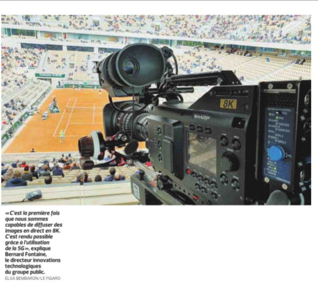 ftvsport_pro's tweet image. [REVUE DE PRESSE] 
[INNOVATION] #RG19 

Showroom innovation de @francetvsport 

@Le_Figaro en parle