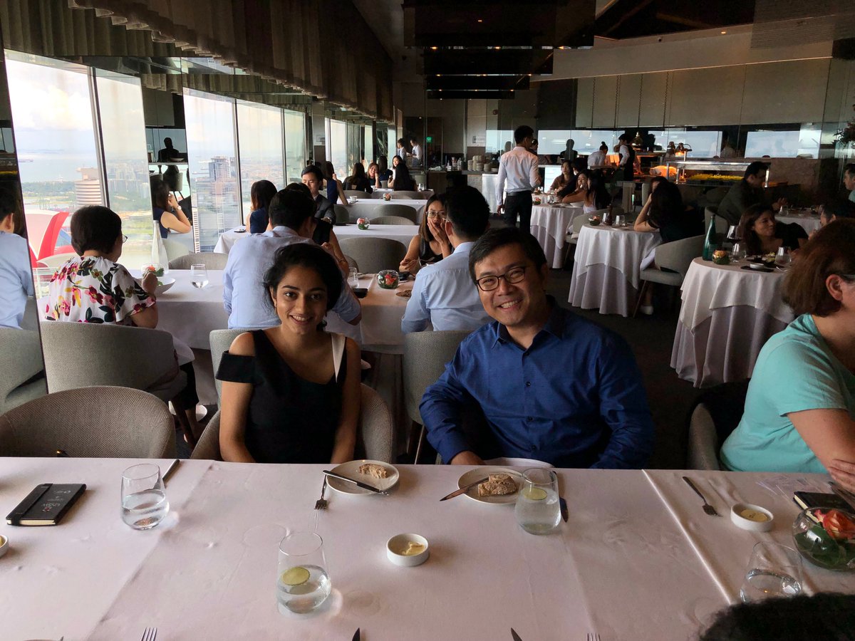 CIBELUNSW's tweet photo. Thanks @HSFlegal #Singapore team for hosting the lunch at the "best Australian restaurant in Singapore🇸🇬". It is great to finish the #CIBEL roadshow with some real Australian tastes😋 and with the lovely people we work with! Thank you Singapore and we will be back to Sydney!🇦🇺 https://t.co/7379sdc0oM