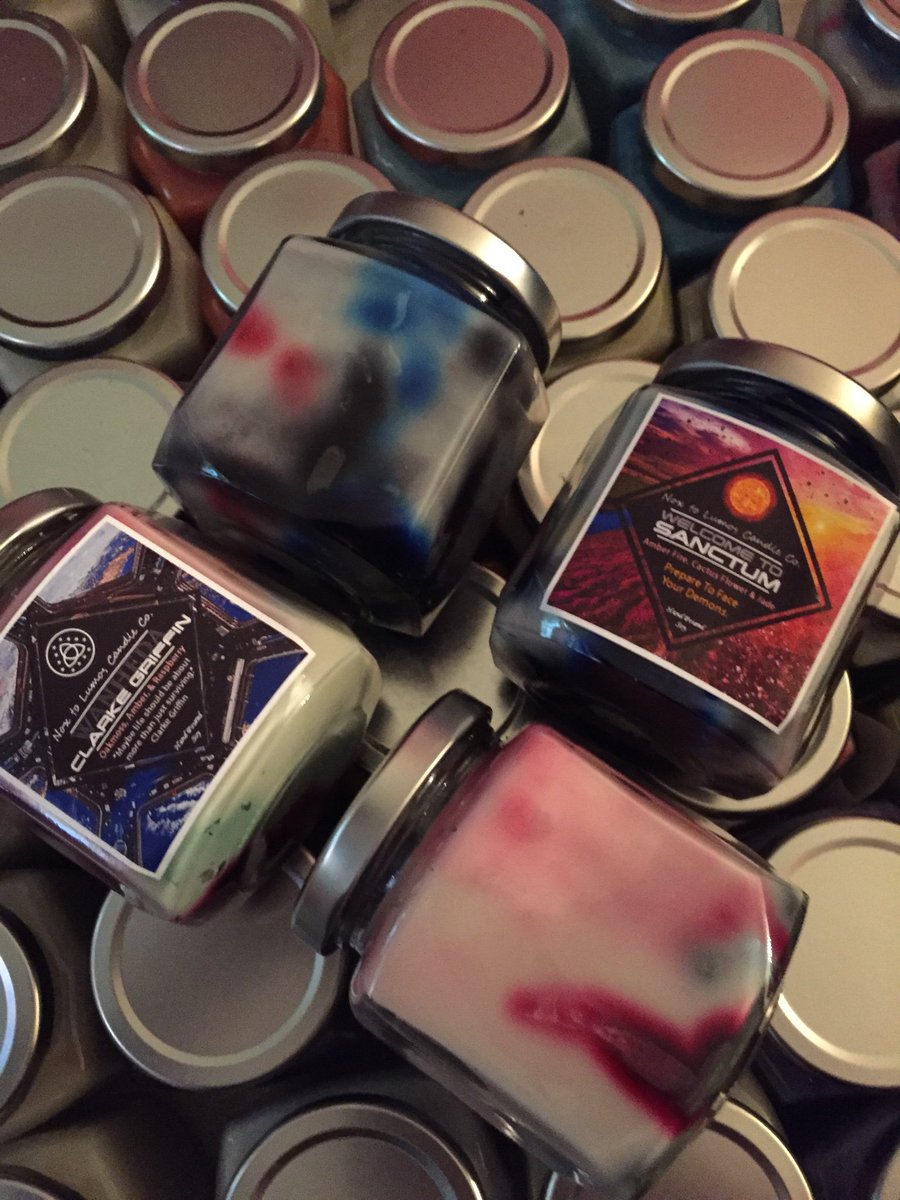 yetstillsheread's tweet photo. Omg @TheCWThe100 ... MURPHY, you sexy cockroach!
Do you like how my #Sanctum and #ClarkeGriffin candles turned out?! (I have Bellamy Blake &amp; Eligius IV, Still needed : Everyone else!  BUY 2, GET 1 FREE (Automatic Discount!) https://t.co/t8EeQbKX1E
SHOP NOW! https://t.co/i3x54yD4TD