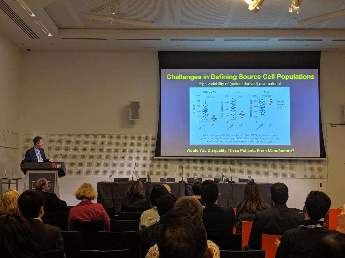 arman__amini's tweet photo. Great talk by @BLLPHD on the importance of defining CAR-T CQAs #ISCT2019 #immunotherapy @ISCTglobal @ISCT_ESP https://t.co/Jttai0Fhz2