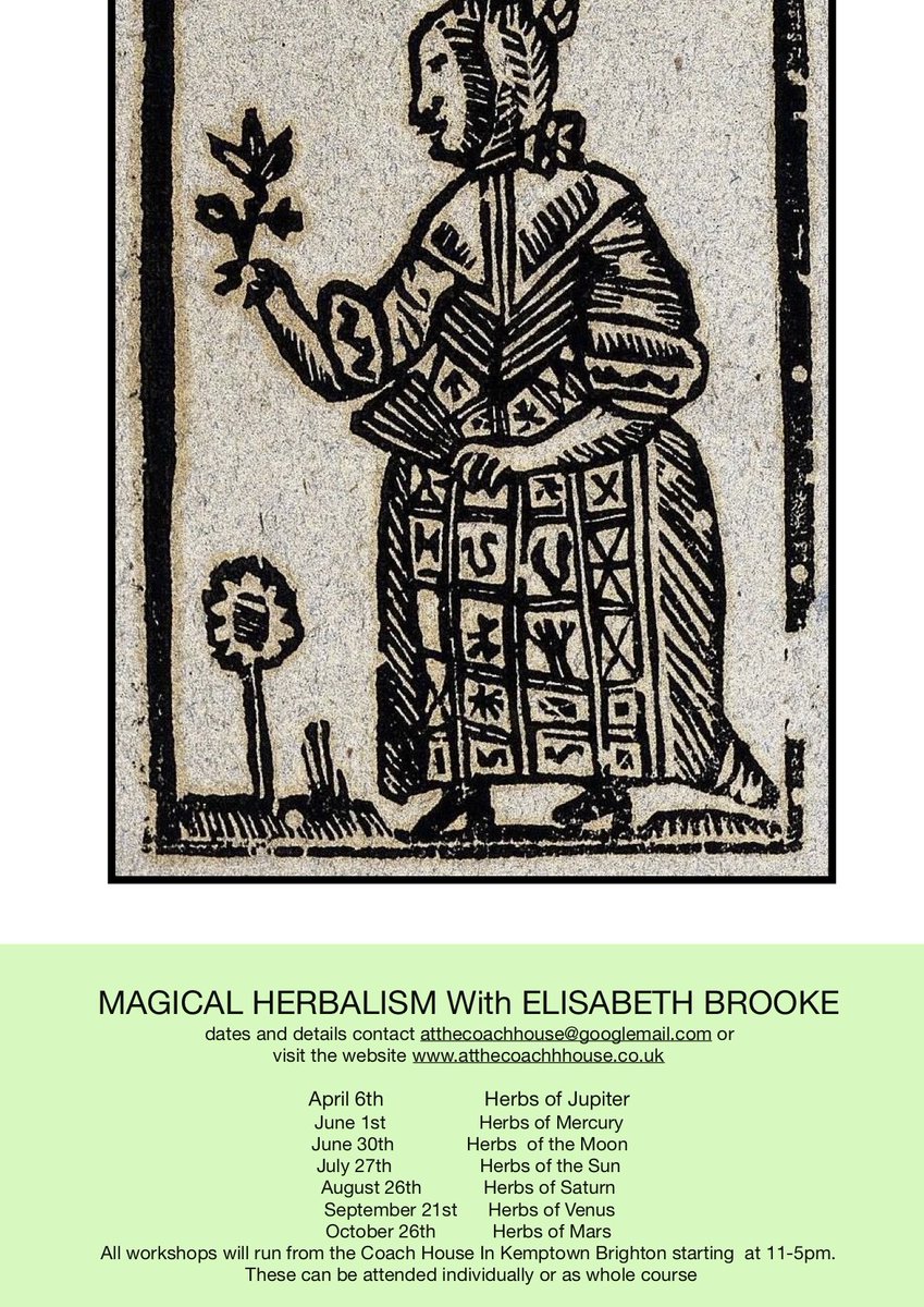 eventbrite.co.uk/e/the-cunning-…  we have a WEEKEND OF Celebrating the Plants this weekend! starting with Culpepper Medicine Garden Soiree followed by Elisabeth brooke  HURRAH to The Earth @Viva_Brighton <a href="/KemptownBN/">Kemptown Brighton</a> @BPTpermaculture <a href="/latestbrighton/">Latest Brighton</a> <a href="/kemptownspace/">Kemptown space</a> <a href="/VivaLewes/">Viva Lewes</a> <a href="/btnhovefood/">B&H Food Partnership #GoldFoodCity</a>
