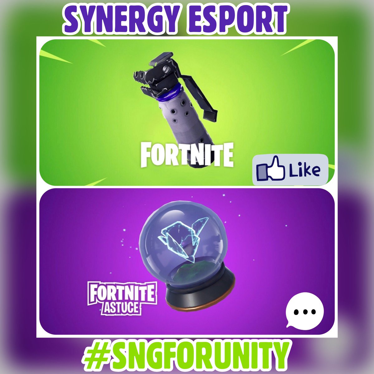 SNGEsport's tweet photo. Hmm pour les fin de zones vous jouez quoi ? 🤔 #like pour la Grenade ténébreuse 👍🏻, #rt pour la faille de poche 💬 #fortnite #sngforunity #battleroyale #grenade #tenebreuse #faille #findezone https://t.co/mTNUFLRldN