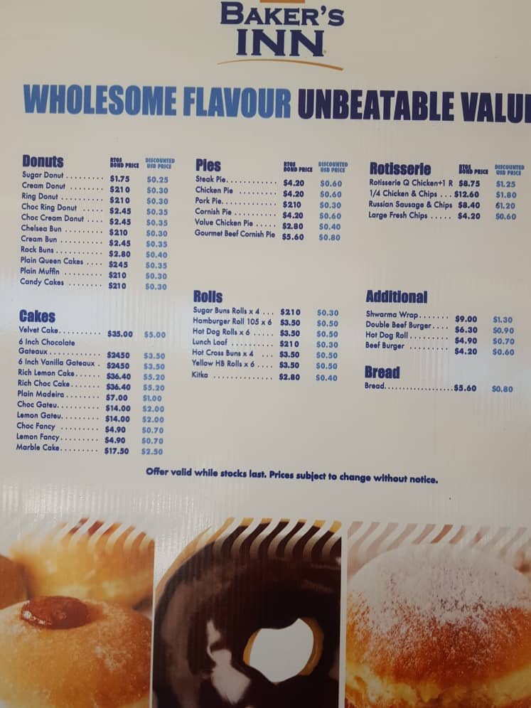 Cite on Twitter "Bakers inn bread prices have hiked from 3.50 to 5.60 Asakhe…