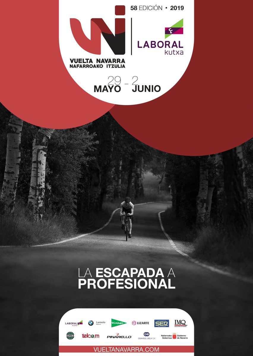 🚴‍♀️🚴‍♂️¡¡Hoy a las 15:00 salida de la Vuelta Ciclista Navarra en nuestra ciudad!! 🚴‍♀️🚴‍♂️ 
🚴‍♀️🚴‍♂️Gaur 15:00etan Nafarroako Itzuliaren irteera gure hirian!!🚴‍♀️🚴‍♂️

vueltanavarra.com

#Estella #Lizarra <a href="/deporte_na/">Deporte - Kirola</a> @TurismoNavarra <a href="/AlkateAlcalde/">Alkatetza-Alcaldía.</a>