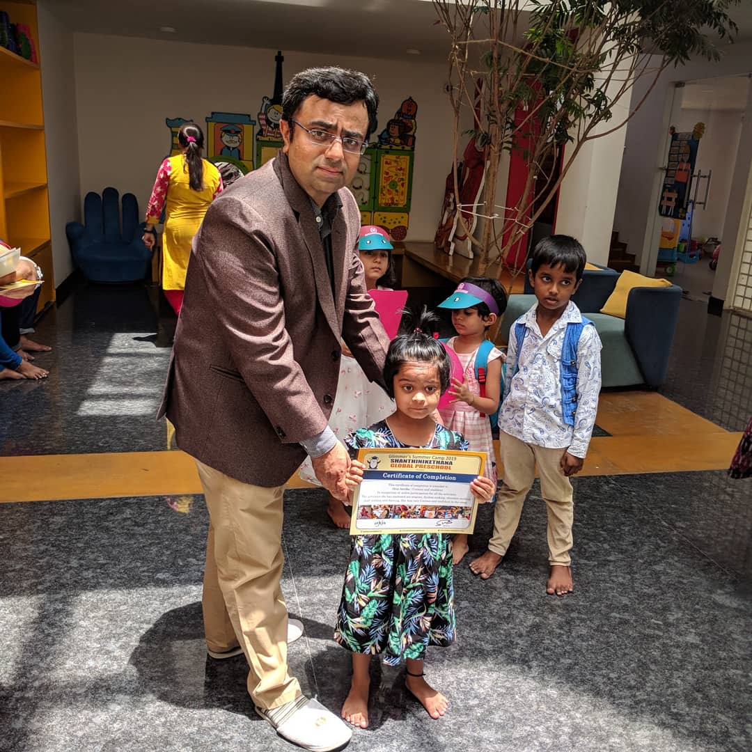 SGPreSchool's tweet photo. 🌺 Happy ending to the summer camp 🌺

We have been on a roller coaster ride with our summer camp. Thanks to the teachers for their tireless work and the parents for their support. We hope to see you all, next summer!  

#summer #Summer_Camp #bangalore #preschool #girinagar https://t.co/hxqc585et1