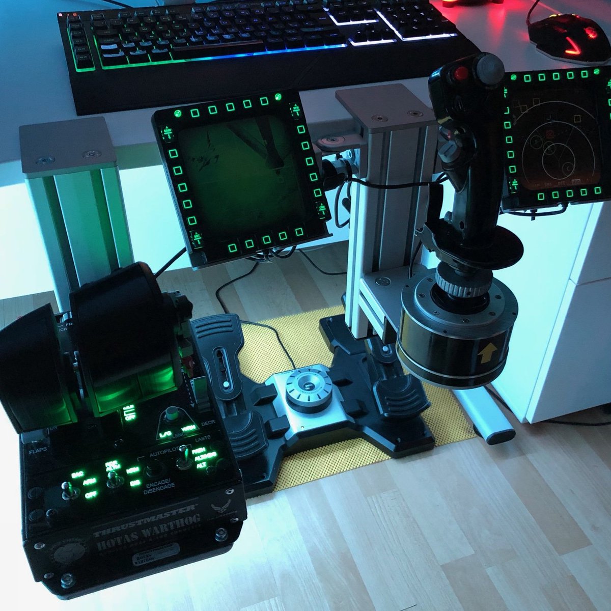 Thrustmaster Warthog Hotas Mount Fastest Delivery | www.riderbraces.com