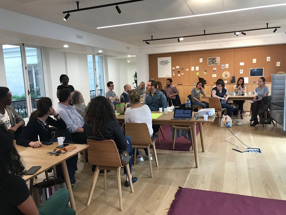 Wemanity's tweet image. This Monday in our 🇫🇷 offices, we had the pleasure of hosting a workshop on #UserJourneyMapping with the use of #Personas - a key representation to build your product according to your clients&apos; needs. 🃏 Thank you to the facilitators &amp;amp; the attendees for your keen enthusiast!