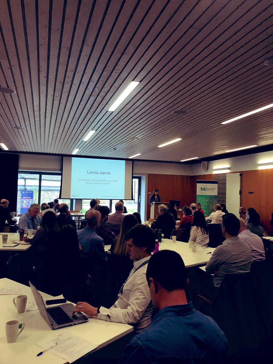 SSNscotland's tweet photo. Lorna Jarvie @southayrshire highlights the support and help she and her team have from SSN members and team to develop her strategy! And the huge potential to draw on the #Network in future! #NetworkAction #ClimateStrategies https://t.co/jK2Py2jEoZ