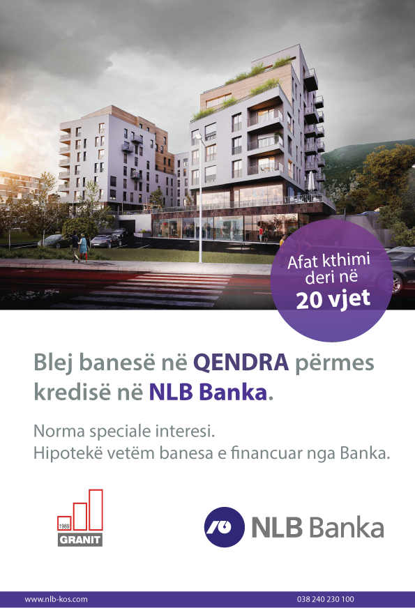 nlb_kos's tweet photo. Mundësi e përkryer për blerje të banesës në @ObjektiBanesorQendra-Istog.
Normë speciale interesi për kredi, deri në 20 vjet kohëzgjatje dhe hipotekë vetëm banesa e financuar nga Banka. 
#NLB #OBQendra https://t.co/7Qox1d6mCa