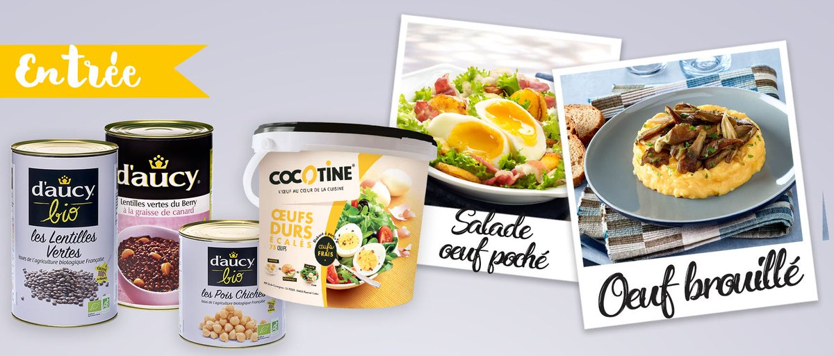 La <a href="/JNAES_2019/">JNAES</a> c'est le 13 juin prochain 😊 ! d'aucy foodservice est partenaire de cette journée et vous aide à préparer un menu déjeuner pour le concours 🍴 !  Découvrez tous nos produits et nos idées recettes d'entrées ici ➡ daucyfoodservice.com/produits-et-re…