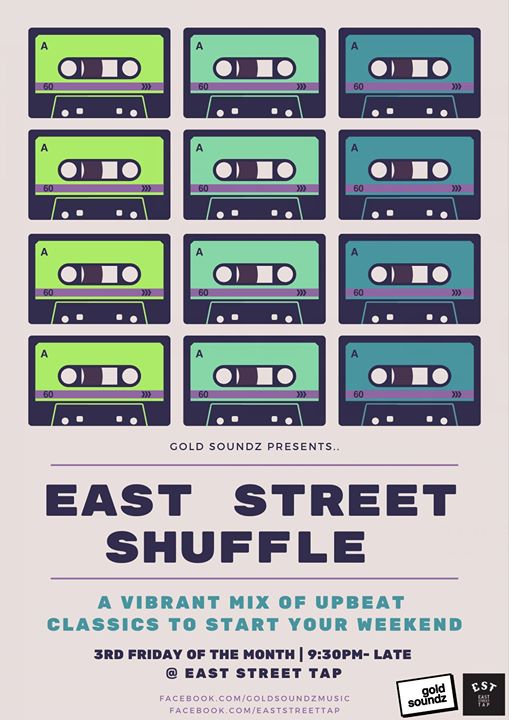 #EastStreetShuffle is back in the bar tonight.

FREE ENTRY
9:30-late