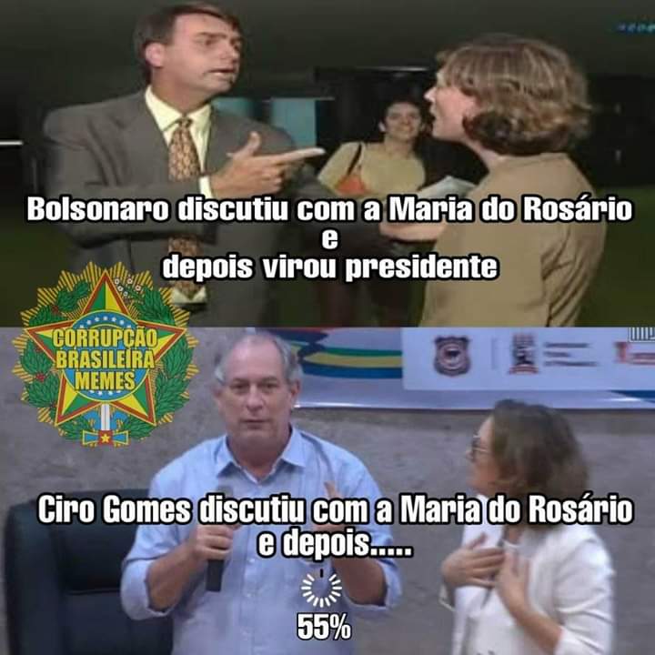 A CBM criou um telegram pra - Corrupção Brasileira Memes