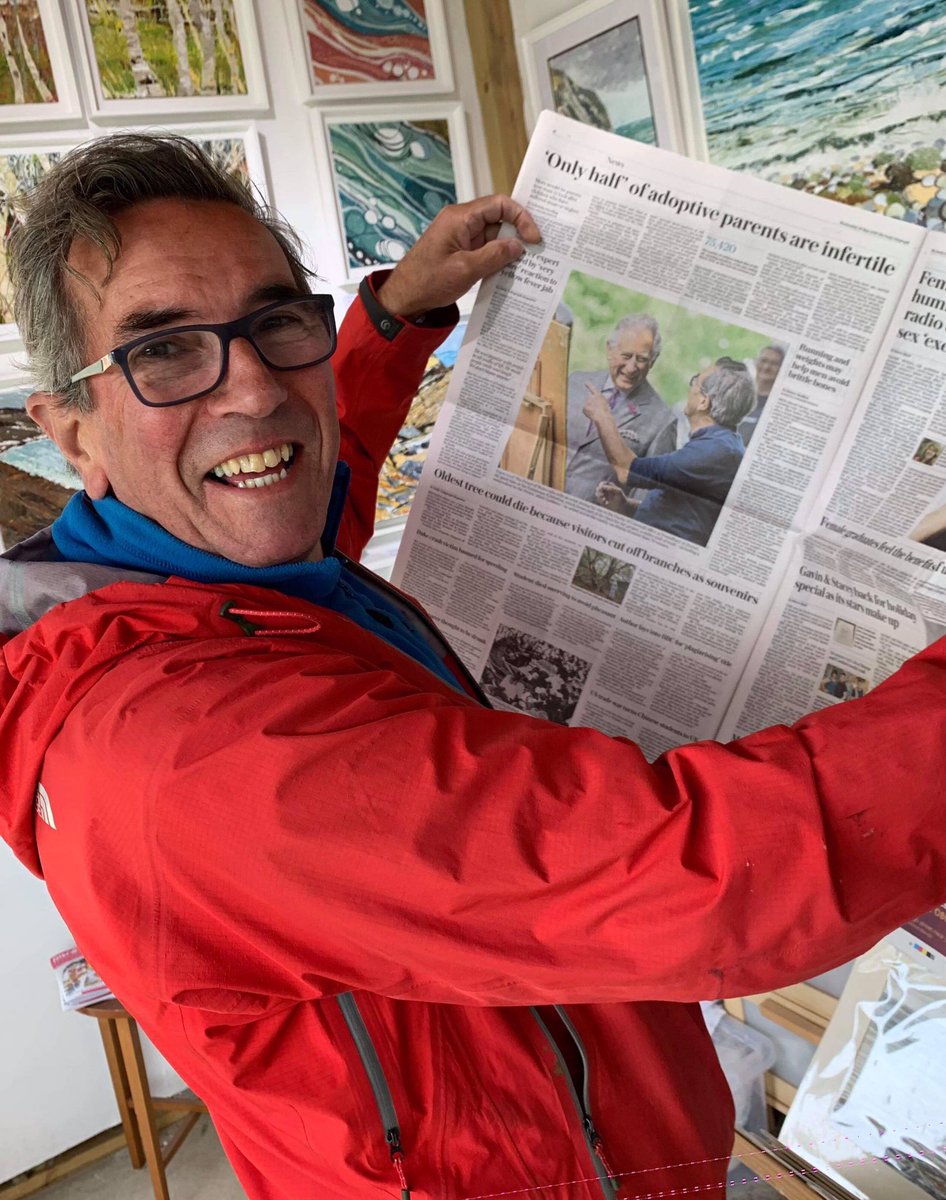 We had a mention in <a href="/Telegraph/">The Telegraph</a> on page 10 today !  Artist Stephen Yates <a href="/makesense52/">Stephen Yates</a> Venue 64 on Portland <a href="/Dorsetecho/">Dorset Echo</a> . Four days left to visit the galleries and open studios.