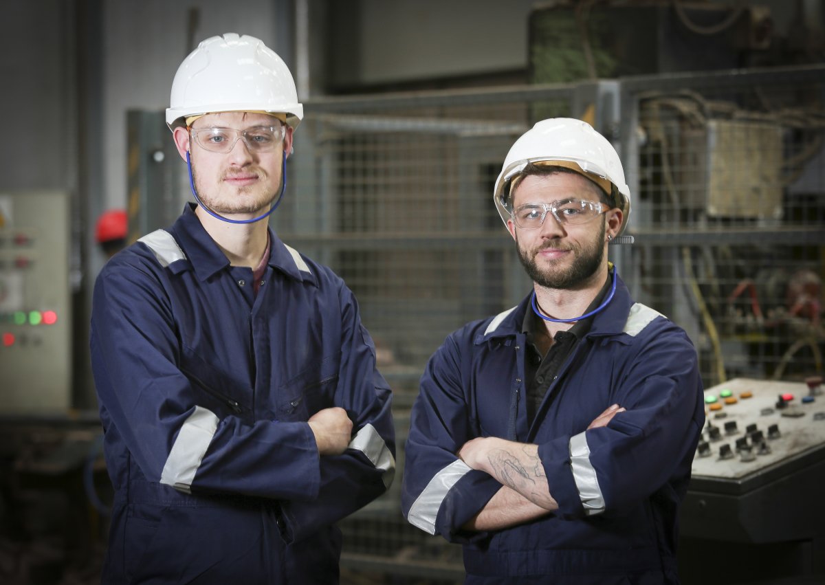 RussellRoofTile's tweet photo. We're delighted to recognise the achievements of two of our hardworking members of staff. Well done to both Otto Mathiesen, our new Maintenance Manager, &amp; Kirby Charlesworth, who has stepped up to the role of Quality Assistant at #RussellRoofTiles.#talent https://t.co/un6AmwXWvS https://t.co/Bf4lMlGbHl