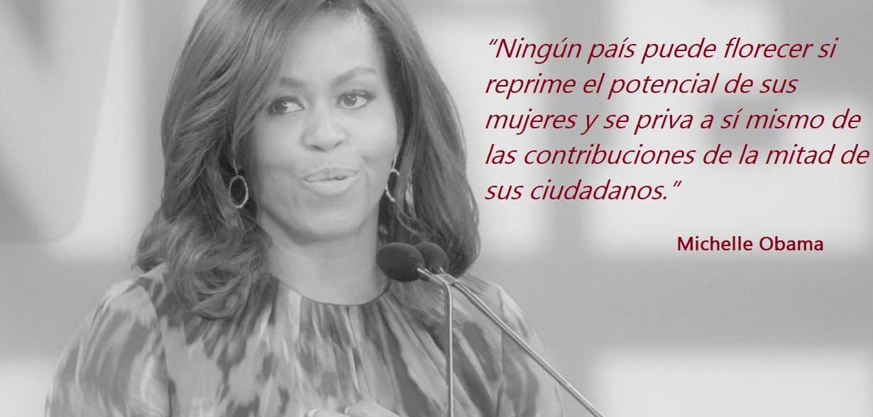 Enhamed on X: "“Ningún país puede florecer si reprime el potencial de sus mujeres y se priva a sí mismo de las contribuciones de la mitad de sus ciudadanos” Michelle Obama 👉🏾👉🏼