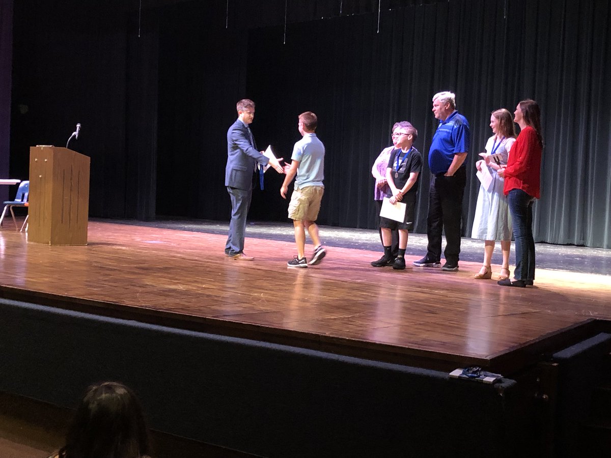 bulldogscjhs's tweet image. We celebrated some fantastic achievements at Tuesday's awards ceremony. Special congratulations to our six students who earned the top GPA in 7th and 8th grades (two 3-way ties): Lorelei Guenther, Alexandra Goodwin, Amanda Stuckey, Lillyan Dickerson, Drew Stelle, and Drake Shadle