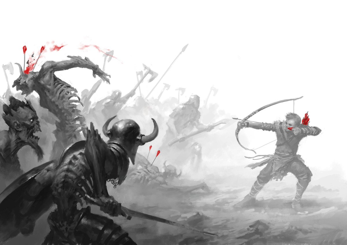 VideoArtGame's tweet image. The #Art of #GodofWar 🔥🎨

&quot;Red&quot;

Artist: Johan Grenier (ArtStation)