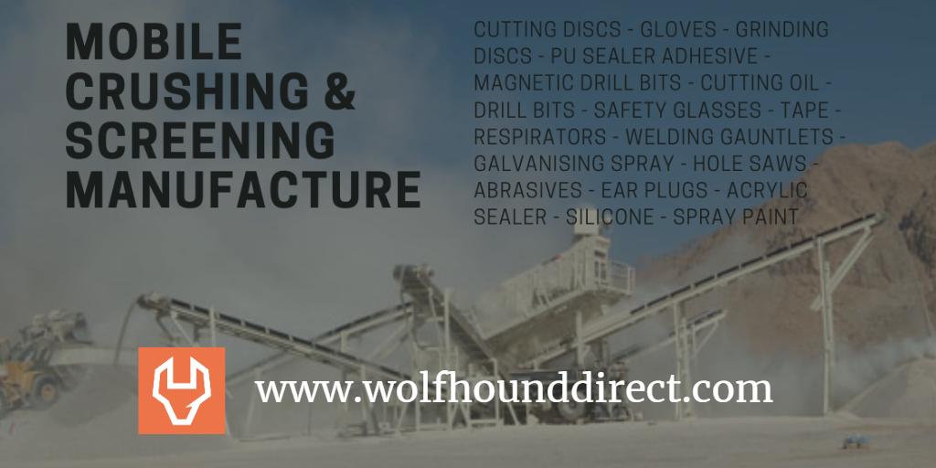 wolfhounddirect's tweet photo. We service many sectors across UK & Ireland. So lets break it down and see what we can offer you #crushing #screening #recycling #manufacture #vehicle #NorthernIreland #quarries #quarrymachinery #tyrone #WednesdayWisdom #countytyrone #nibusiness #consumables #supply #ecommerce https://t.co/9cWpzq1MOG