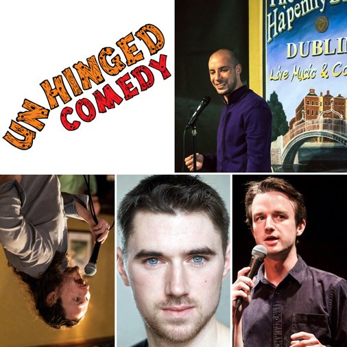Unhinged Comedy's on TONIGHT (29th May) in The Ha'penny Bridge Inn. Doors 9pm. €10/€8. FREE POPCORN!
.
Book Now At: unhingedcomedy.ie, and get 20% off by using the discount code: MerryMay
.
#unhingedcomedy #unhinged #ireland #dublin #templebar #comedyclub #comedy #fun