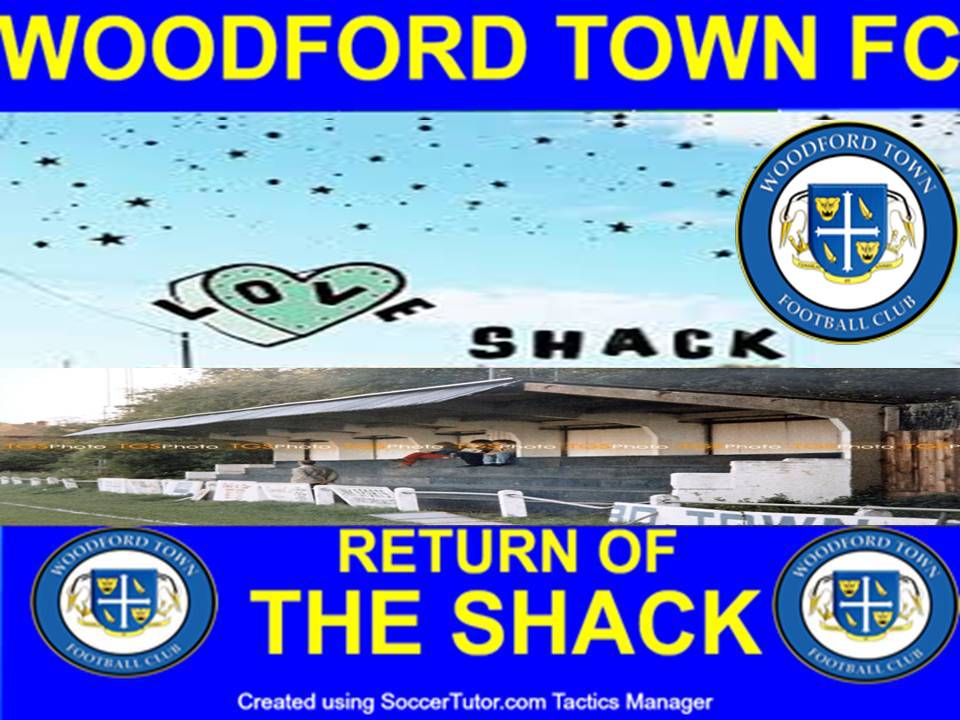 WoodfordTownFC's tweet photo. Exciting news ahead for @WoodfordTowners with fond memories of Snakes Lane, here's teaser for anyone interested #ReturnOfTheShack @picklefork1965 @Welshluddite @PavettRoy @Pope_JP89 @Depdoig @gold931 @andrewpsw1 @Russellsparadox @lyttlejules @LML96_ @MartilloCalvin @360fisheye https://t.co/MLniDpeoMP