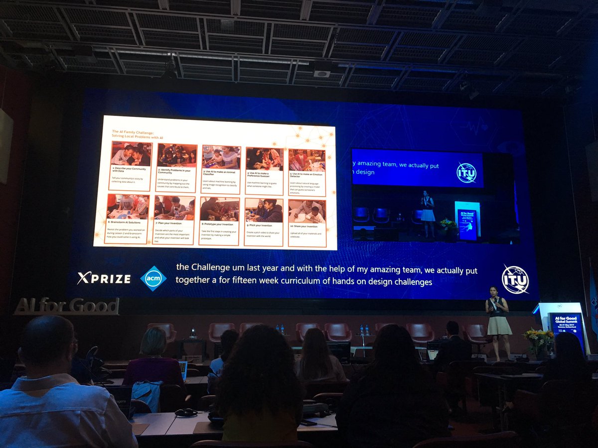 ch_rauch's tweet photo. Amazing presentation of https://t.co/sIMOyYJRdQ by @TaraChk bringing AI to diverse communities around the world #aiforgood https://t.co/4kLZVnz7kc