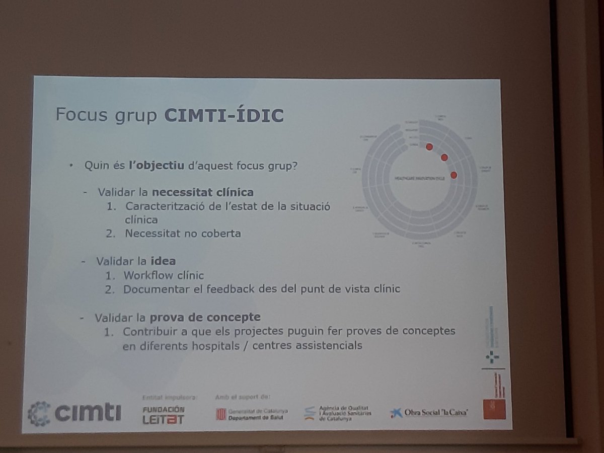 Sarai_RNa's tweet photo. Validant les #necessitats dels projectes sorgits del col•lectiu d'#infermeria al grup de treball de l'ÍDIC i el @CIMTI_cat al @COIBarcelona. Gràcies a tots/es els/les futurs/es mentors/es! 
🚀 #innovation #healthcare https://t.co/hpLCXJdKl4