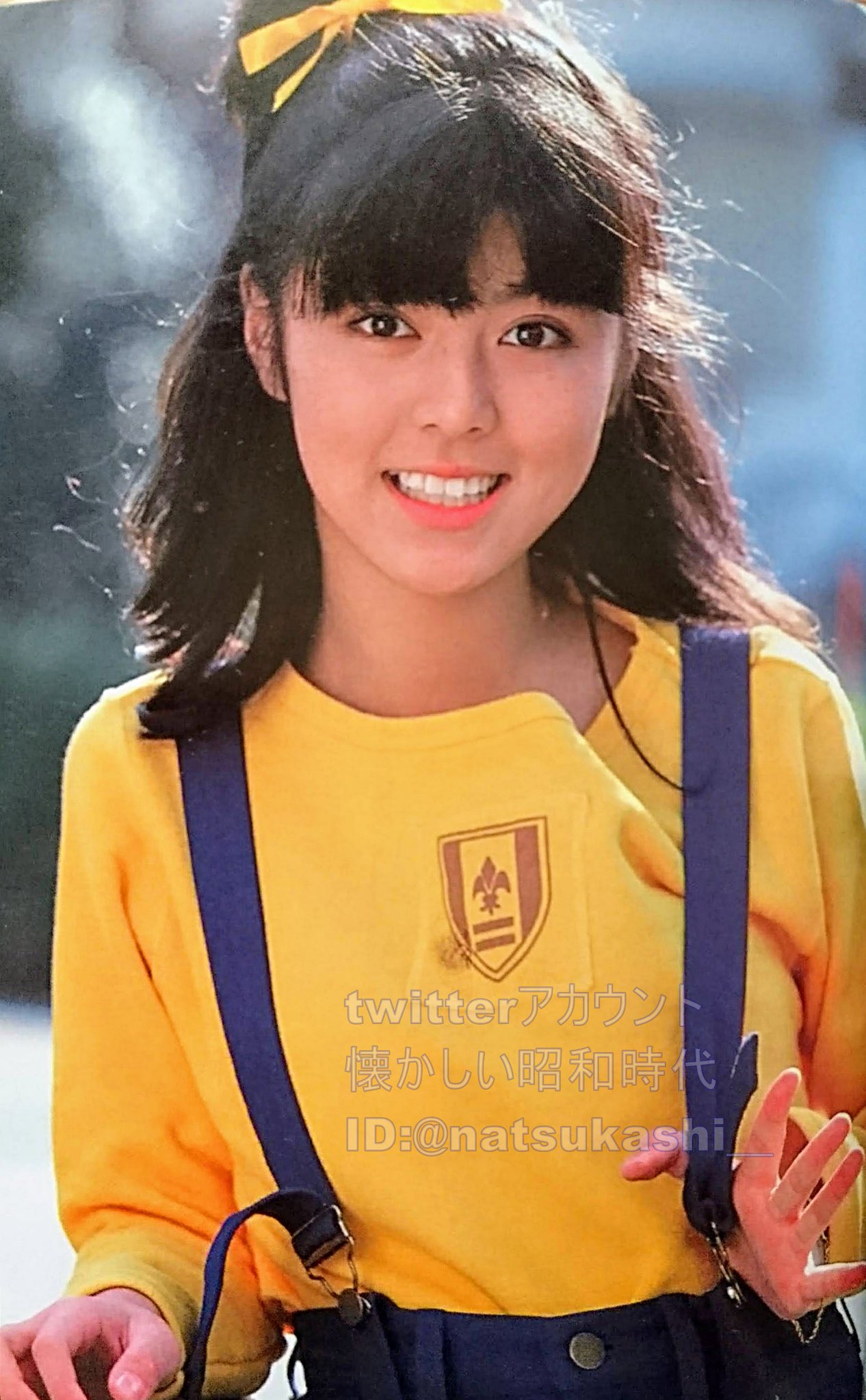 Twitter 上的 懐かしい昭和時代 武田久美子 アイドル40年 昭和57 58年代編 武田久美子 昭和 T Co R8uiyokjqp Twitter