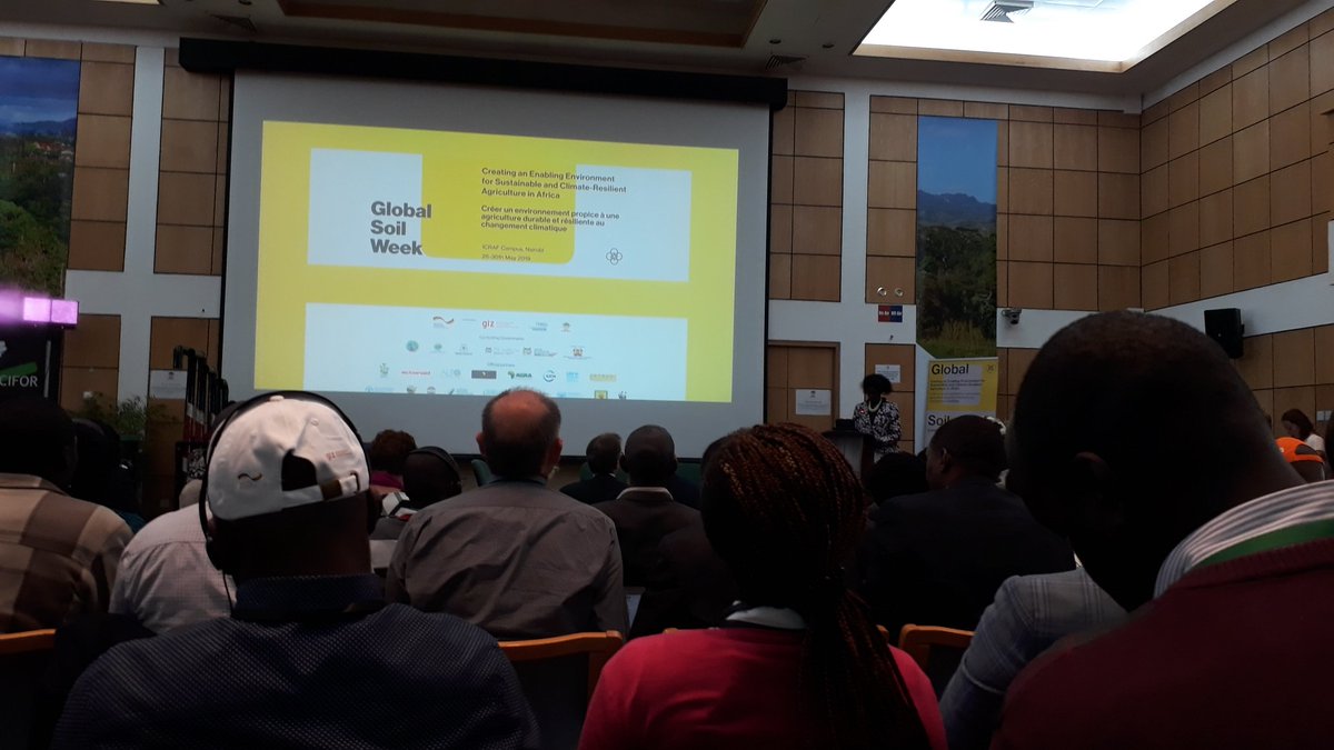 jwambugu83's tweet photo. SDGs are local and to achieve them, they must be implemented at local level. Leaders in different levels of governance are enabling environment for sustainable and climate-resilient agriculture not only in Africa but globally. @ICRAF @alexander_tmg #GlobalSoilWeek #GSW2019 https://t.co/Km71JSNPxn