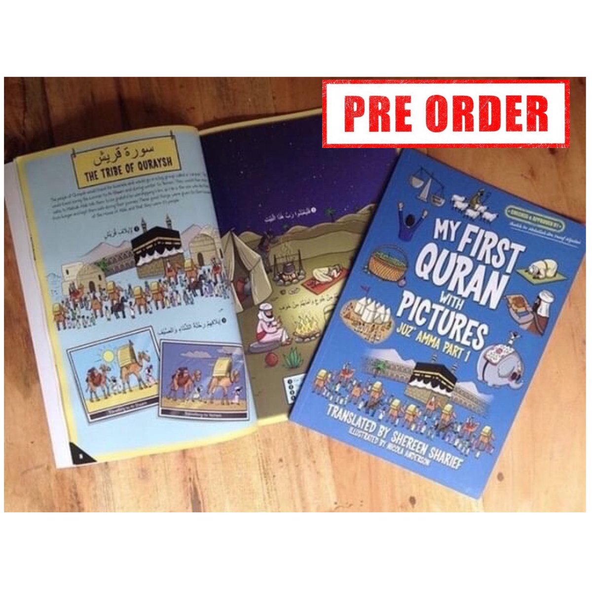 FaithBookss's tweet photo. Due to requests we have made the book available to pre-order.
Please note this shipment is due to arrive in 3 weeks and the pre-orders made will be shipped after their arrival inshallah.
#preorder #islamickidsbook #childrensislamicbooks #islamickids #muslimkids #eid #ramadan https://t.co/xxEUFEaKDR