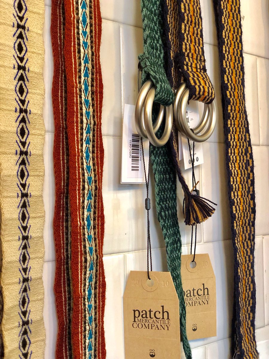 patch_co's tweet photo. Recorriendo el mundo 🌎 ... estos cinturones están hechos a mano con una antigua técnica de telar egipcio.
#fashionallaroundtheworld #slowfashion #handmade #belts #cinturones #hechoamano
Disponibles sólo en tiendas 🏬
#iampatch #patchmercantile #menswear #madeinspain https://t.co/csyvMAFmIA