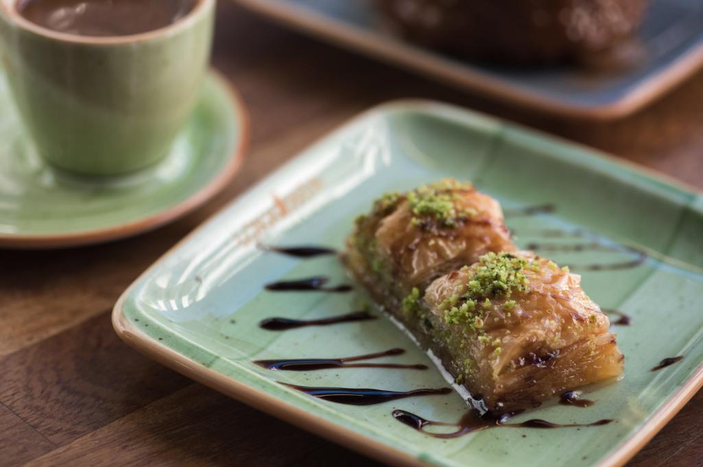 Lokkanta's tweet photo. There is always room for dessert! Especially if its artisanal Turkish Baklava. https://t.co/9xRDIV442s